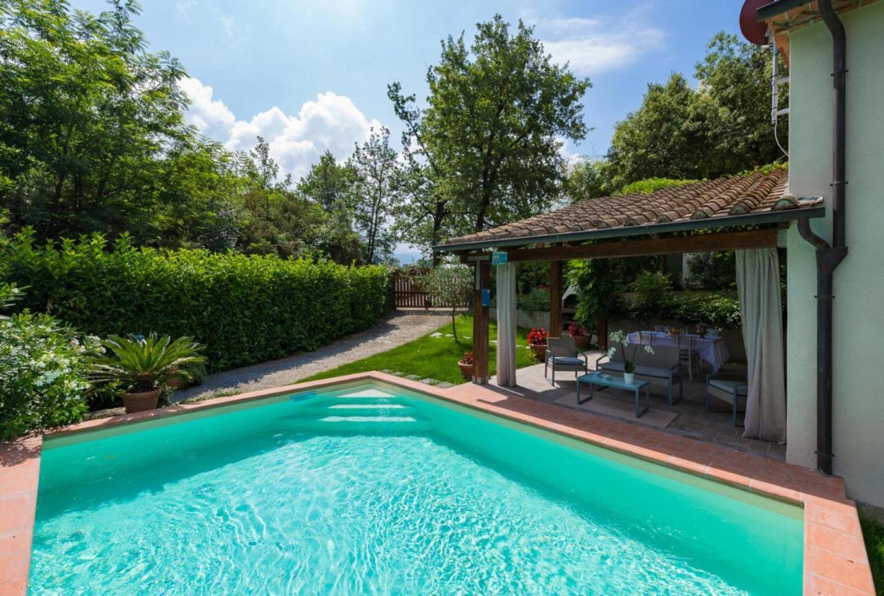 Villa Con Piscina Esclusiva Nel Verde Lucca Exterior foto